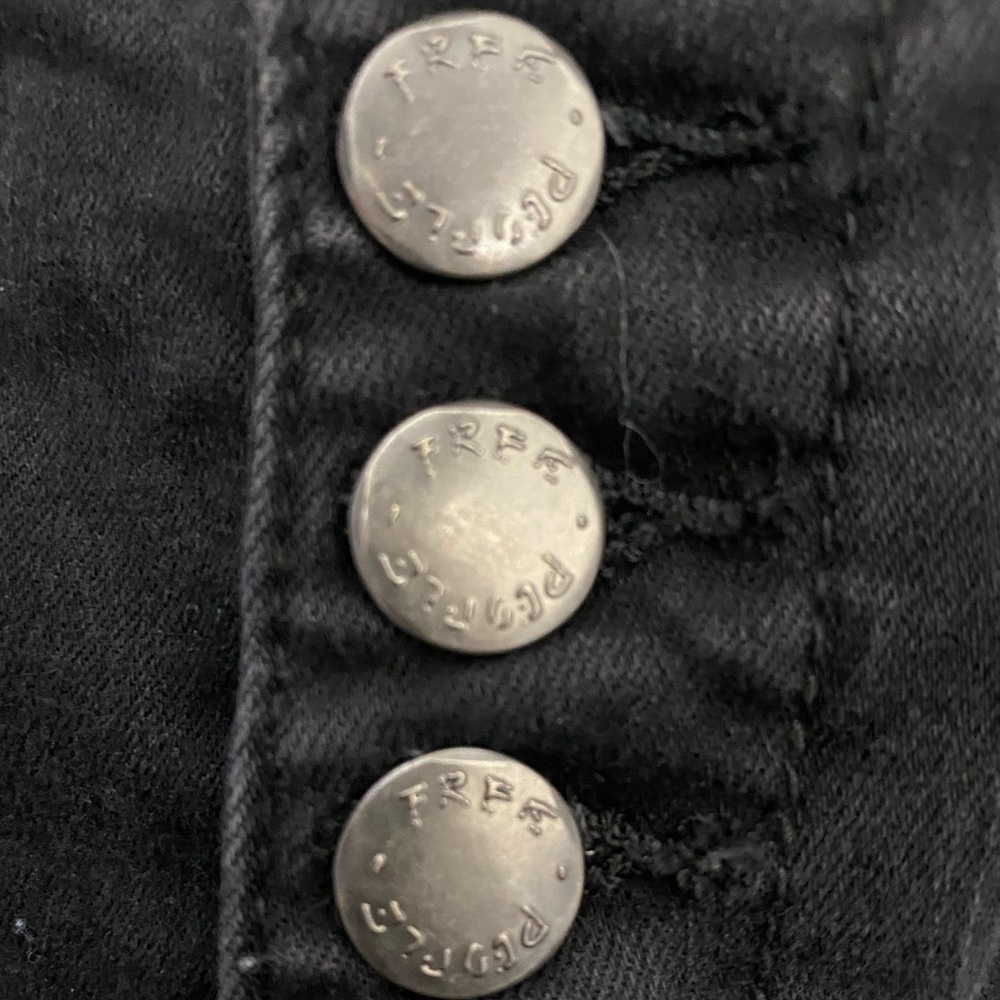 Free People Black Skinny Jeans​ - Picture 3 of 7